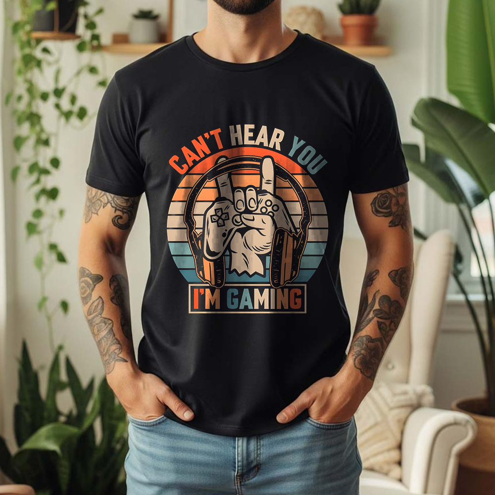 Esports Gaming Sleeve - 2026 Summer 100% Cotton Can’t Hear