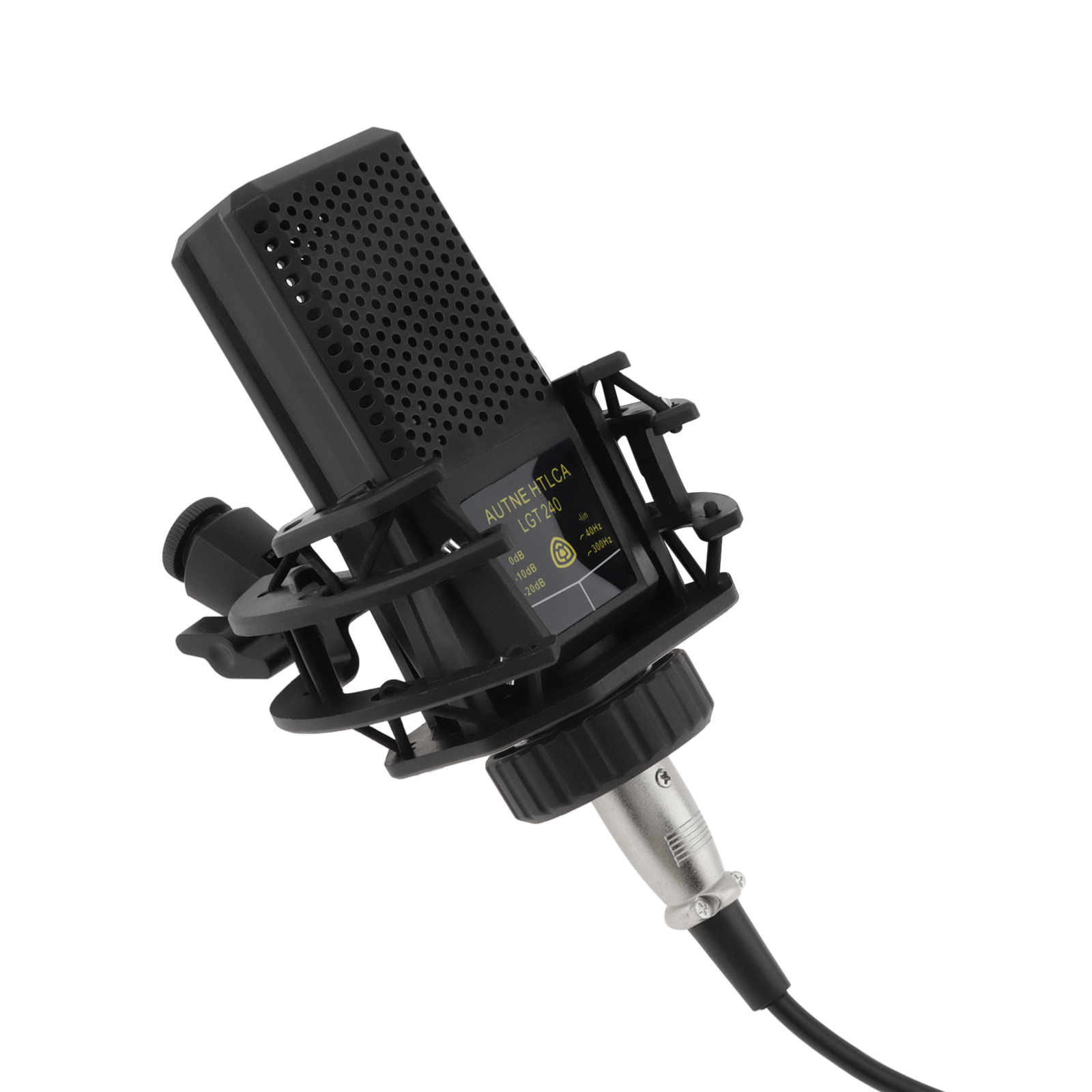 Streaming Mic Condenser - LGT240 Professional Condenser Microphone Mic Large