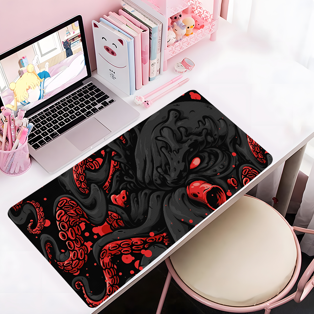 Esports Gaming Mousepad - Octopus Monster Mousepad Large Anti-Slip Mouse