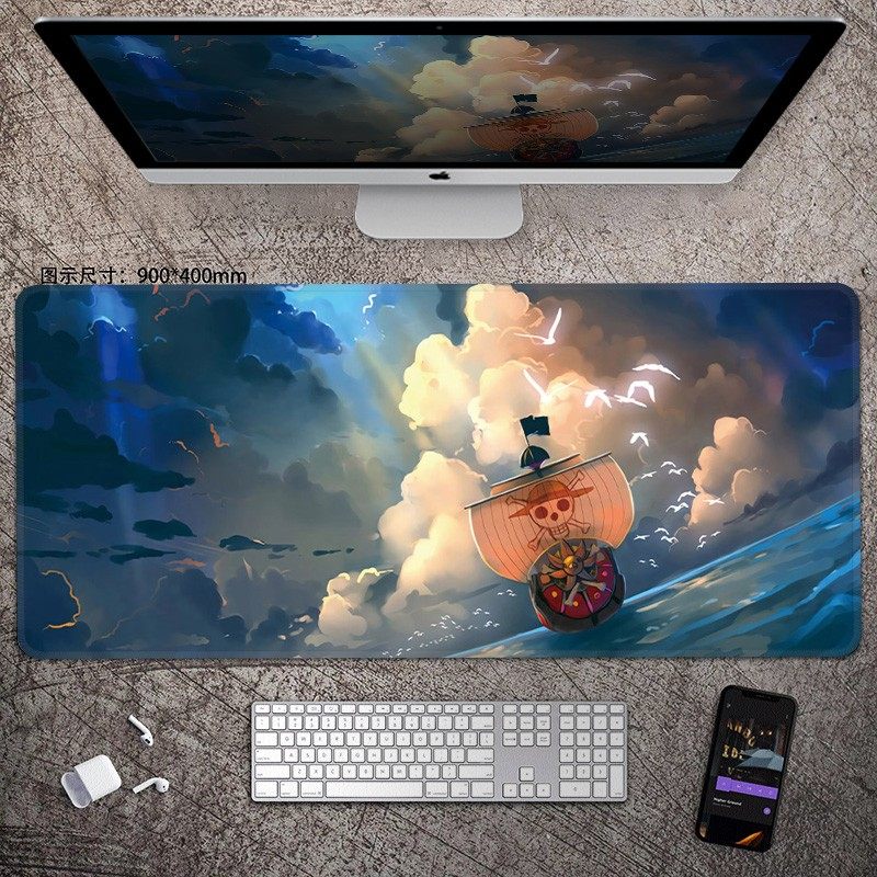 Esports Gaming Mousepad - Animation ONE PIECE Leather Mouse Pad