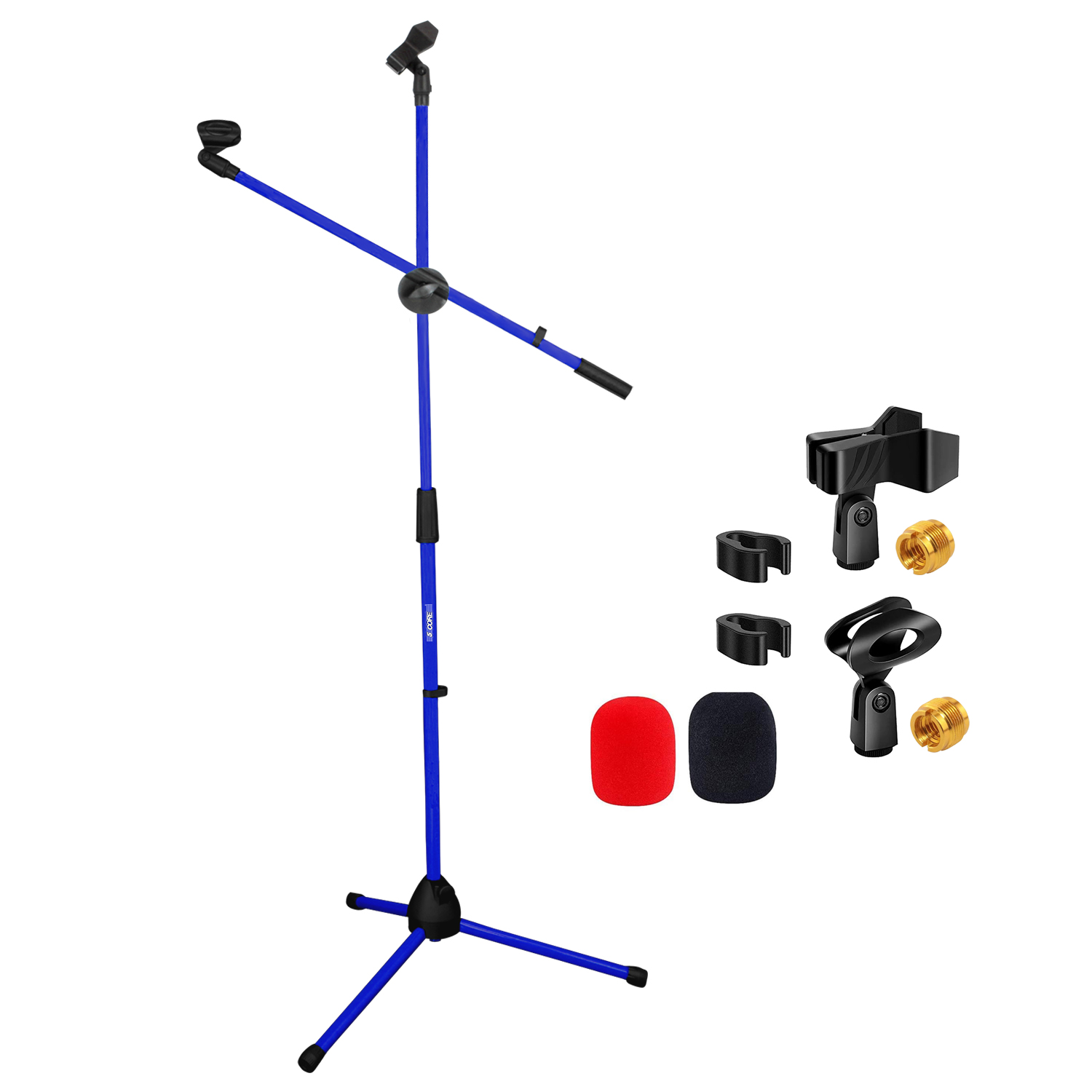 Microphone Arm Boom - 5 Core Mic Stand Floor Height