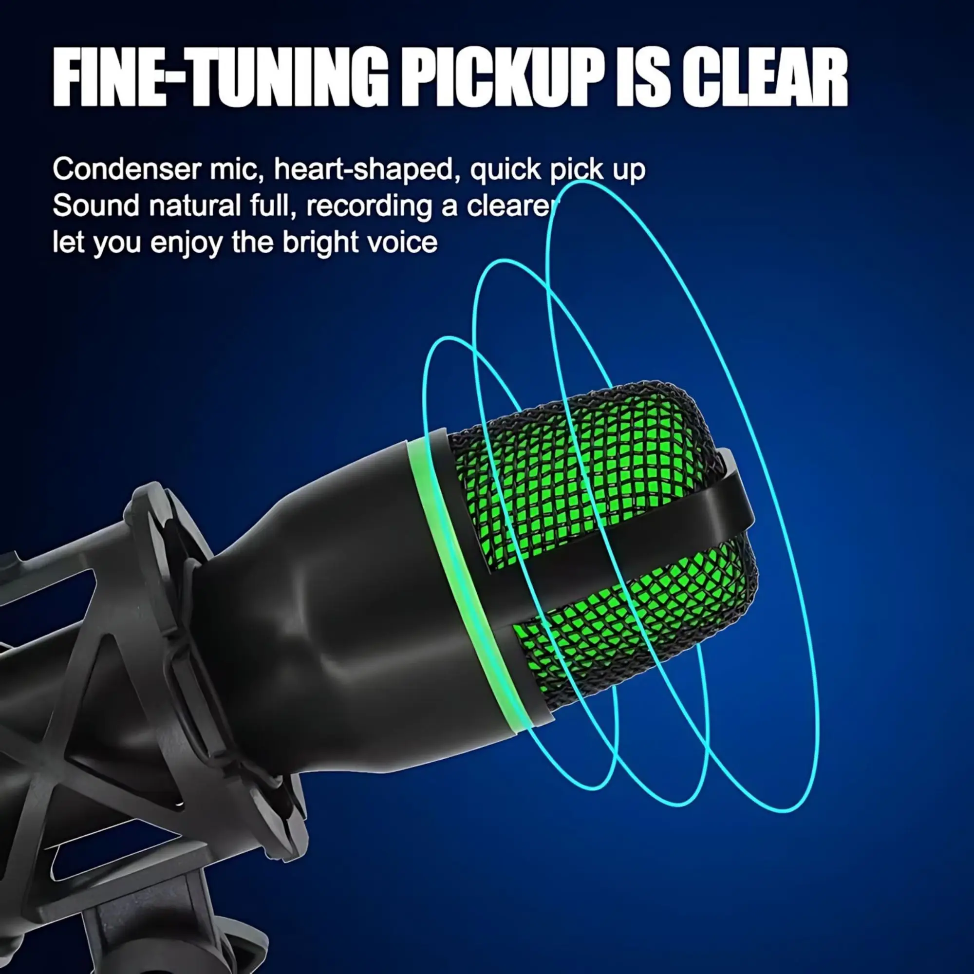 Professional USB Condenser Mic - огляд і ціна Streaming Mic Condenser