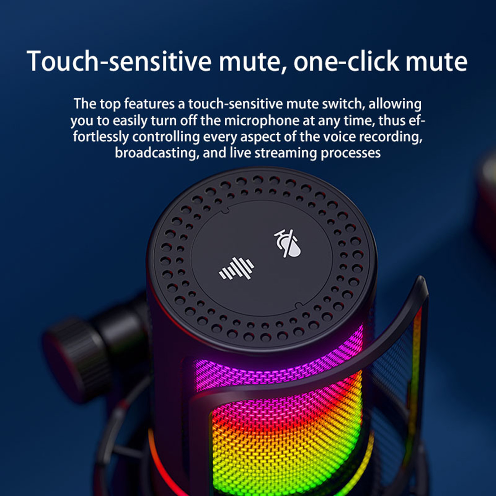 USB Condenser Dynamic Micropho - огляд і ціна Streaming Mic Condenser