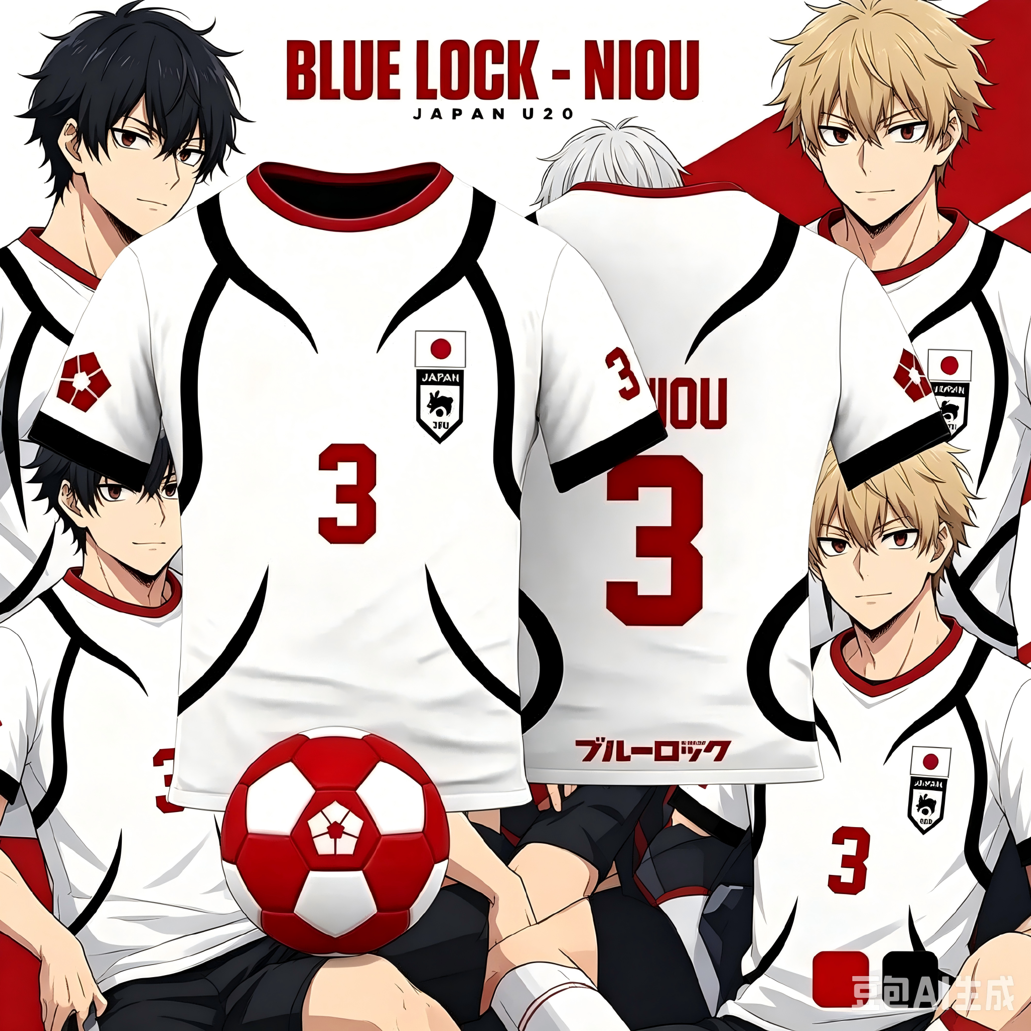 Mens Anime Jersey Blue Lock Sa - огляд і ціна Esports Gaming Sleeve