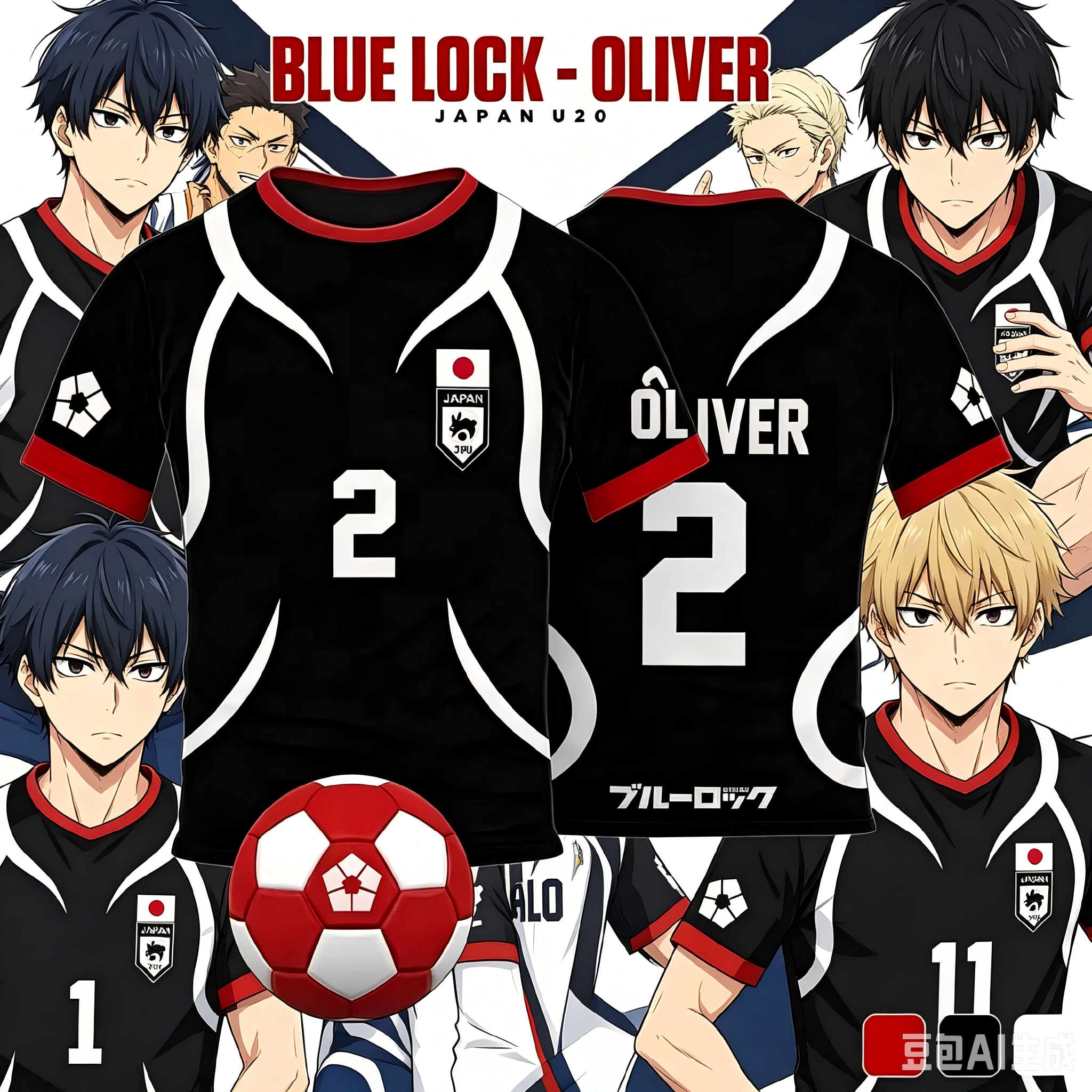 Mens Anime Jersey Blue Lock Sa - огляд і ціна Esports Gaming Sleeve