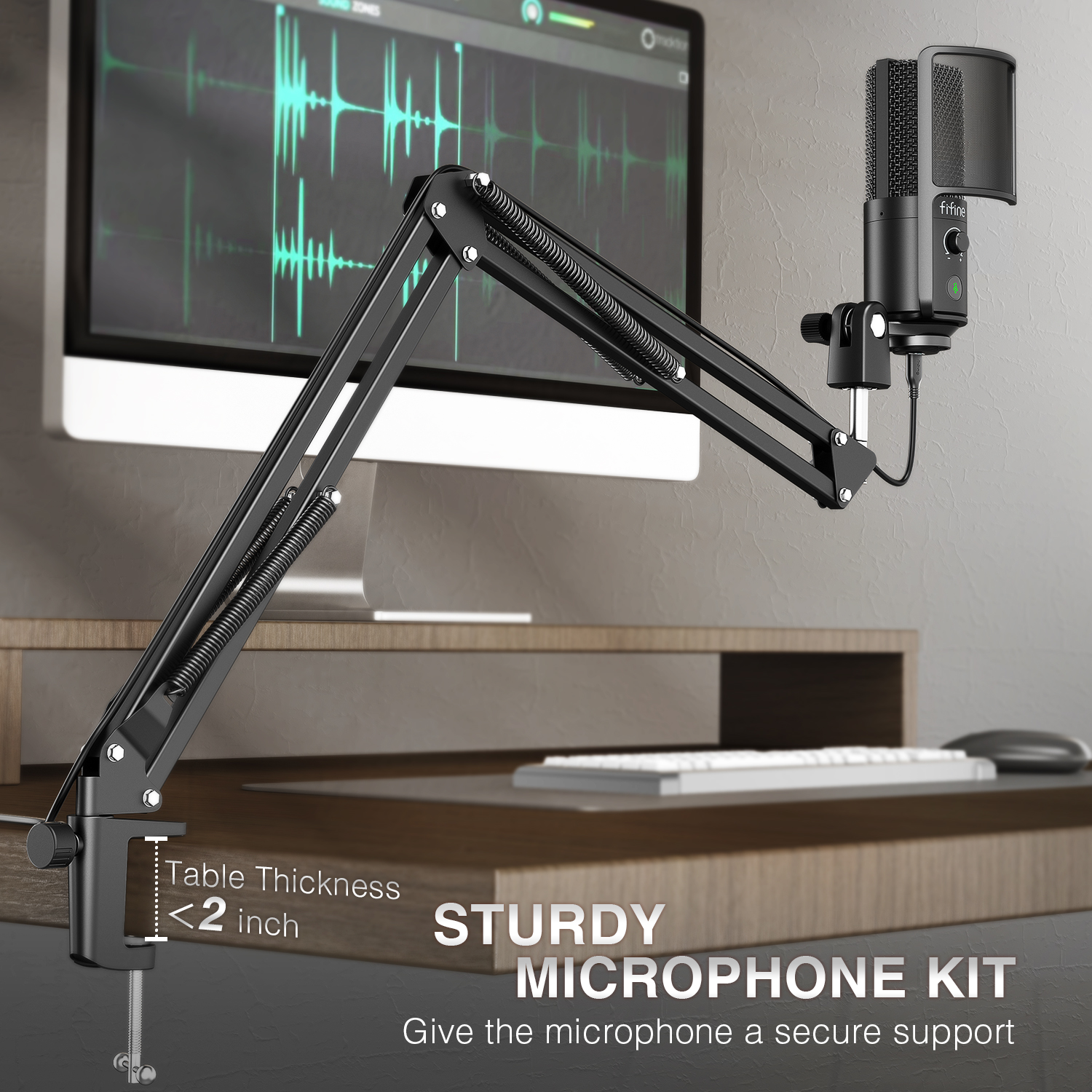 FIFINE USB Streaming Microphon - огляд і ціна Streaming Mic Condenser