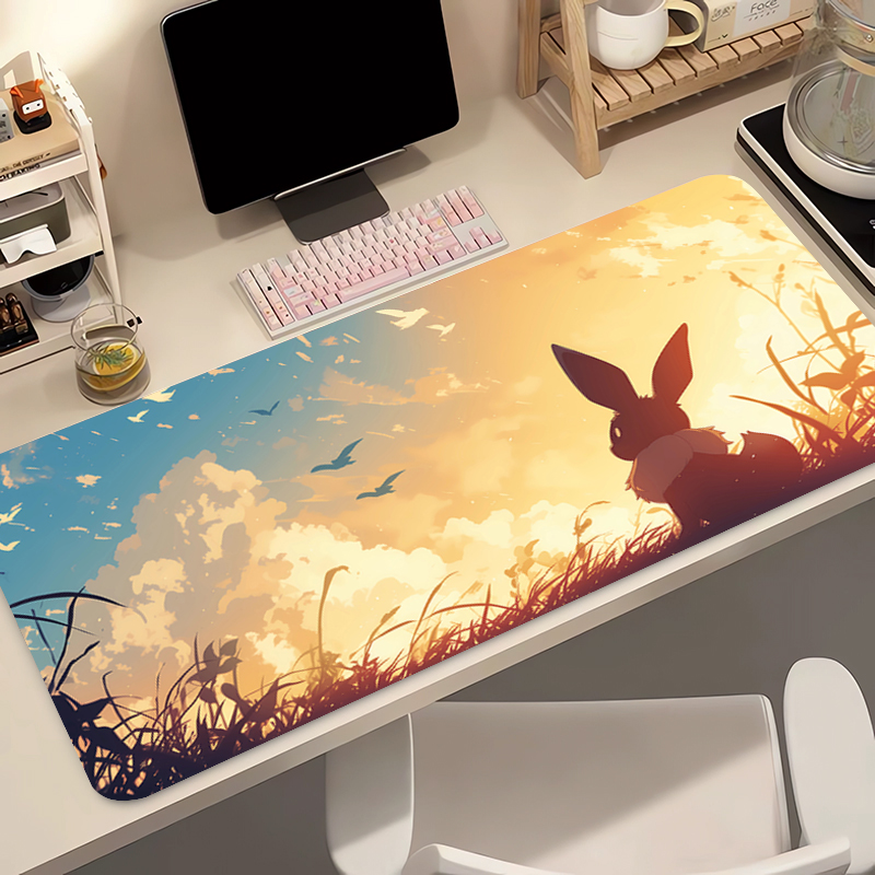 Anime Mouse Pad Pokemon Eevee  - огляд і ціна Esports Gaming Mousepad