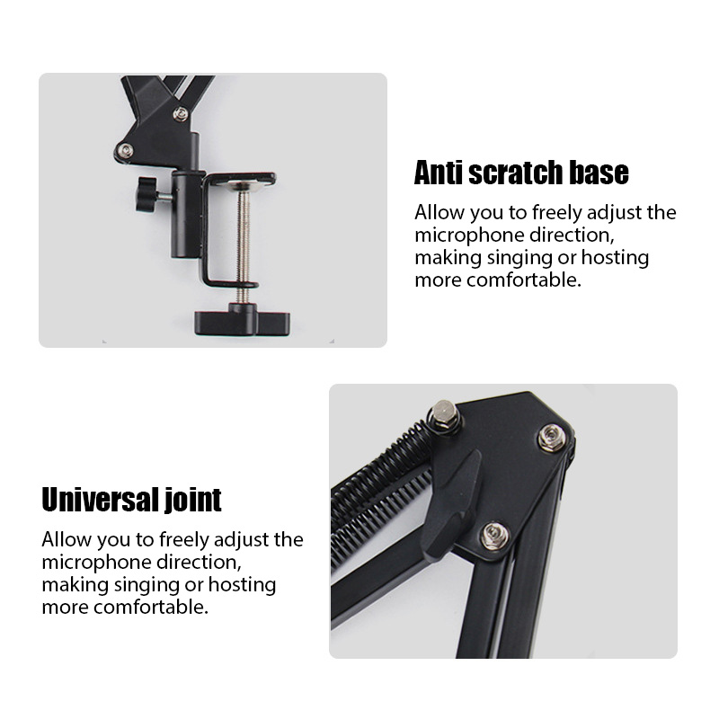 Microphone Stand Adjustable De - огляд і ціна Microphone Arm Boom