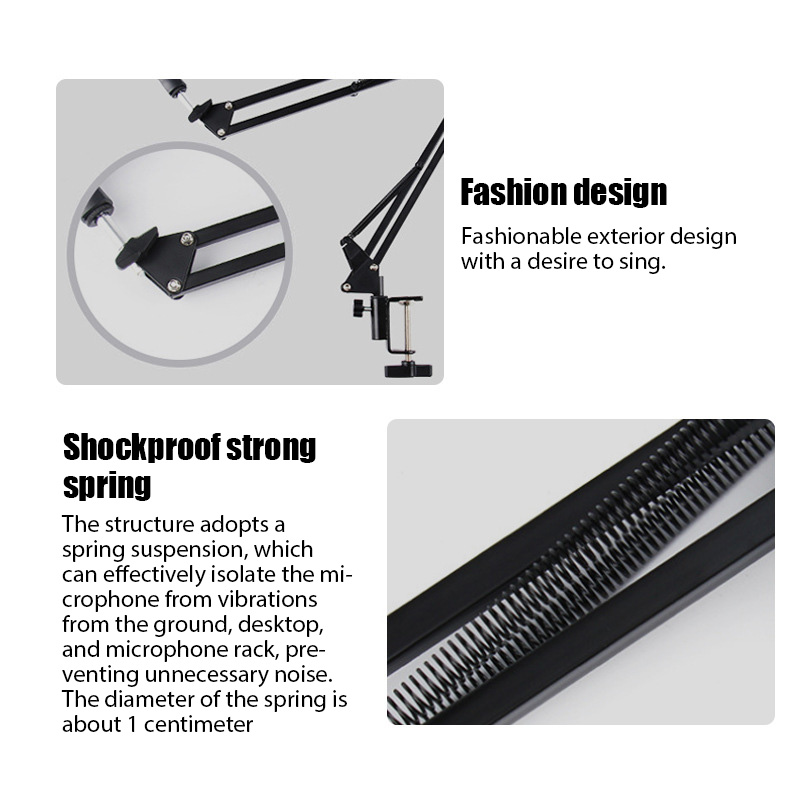 Microphone Stand Adjustable De - огляд і ціна Microphone Arm Boom