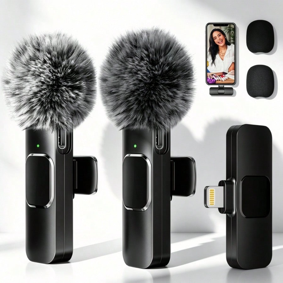 Ultra Compact 2.4G Wireless La - огляд і ціна Streaming Mic Condenser