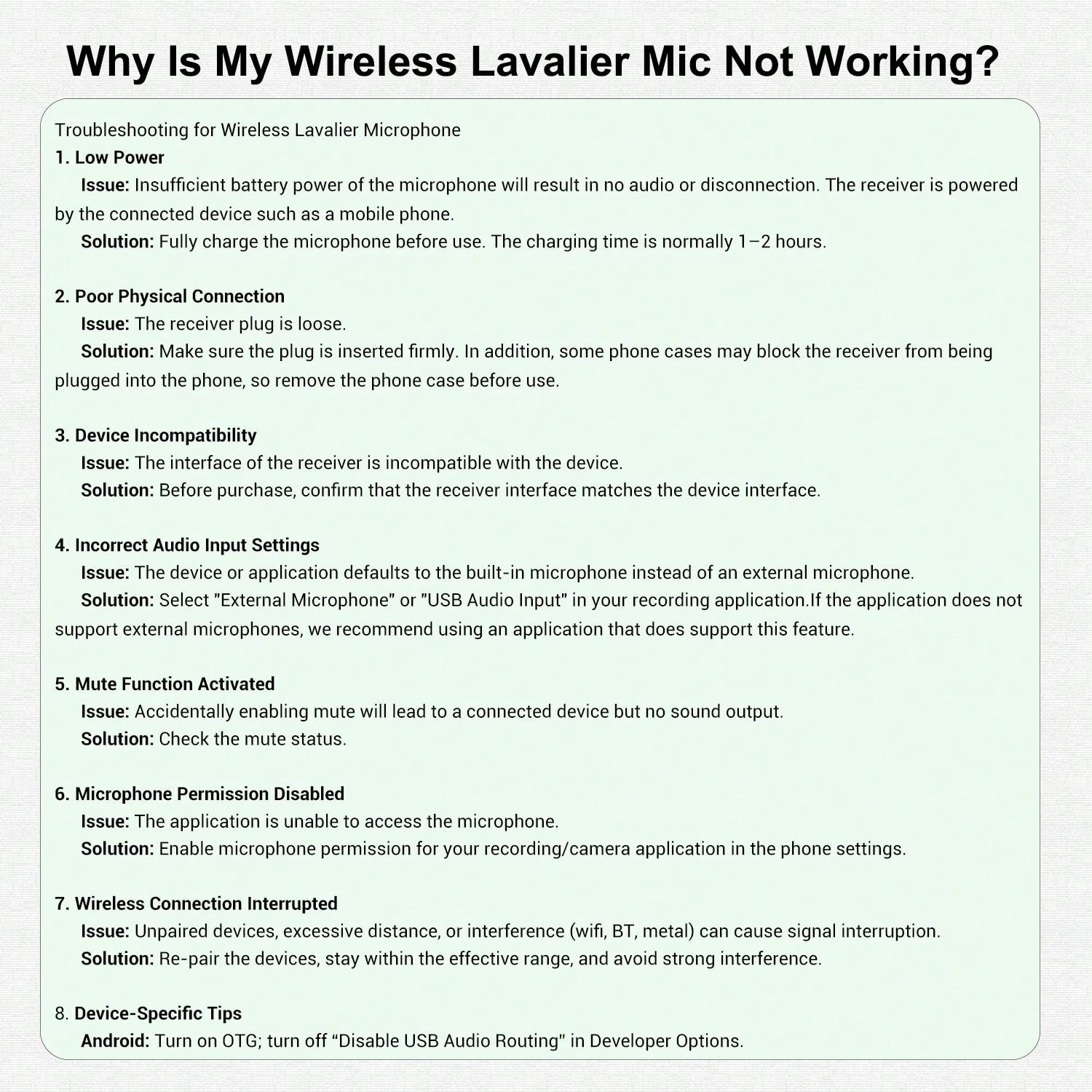 Ultra Compact 2.4G Wireless La - огляд і ціна Streaming Mic Condenser