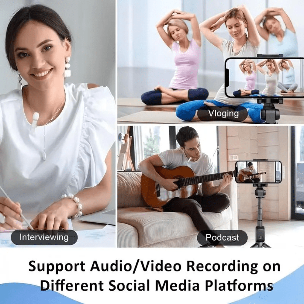 Ultra Compact 2.4G Wireless La - огляд і ціна Streaming Mic Condenser
