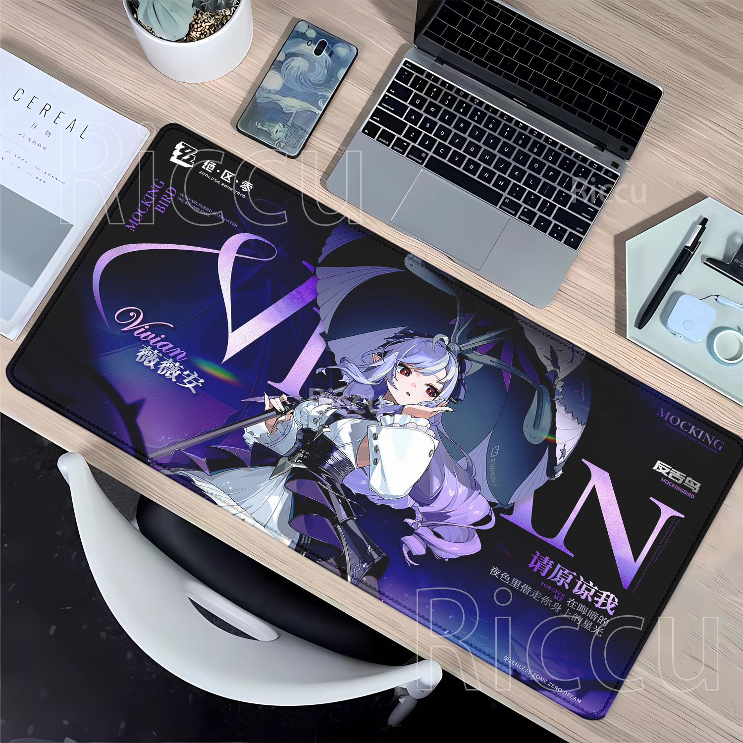 HD Printing ZZZ Hoshimi Miyabi - огляд і ціна Zero Esports Gaming Gear