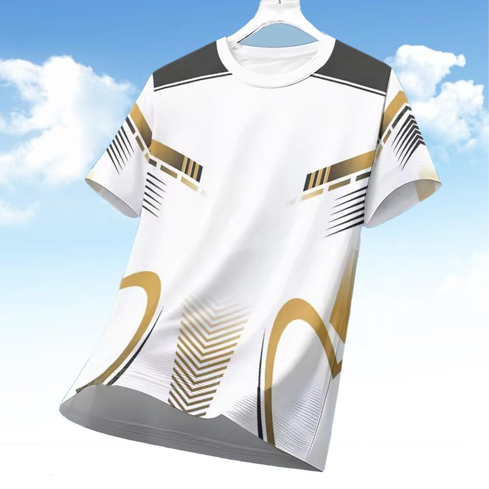 Men's 3D Geometry Print Short- - огляд і ціна Esports Gaming Sleeve