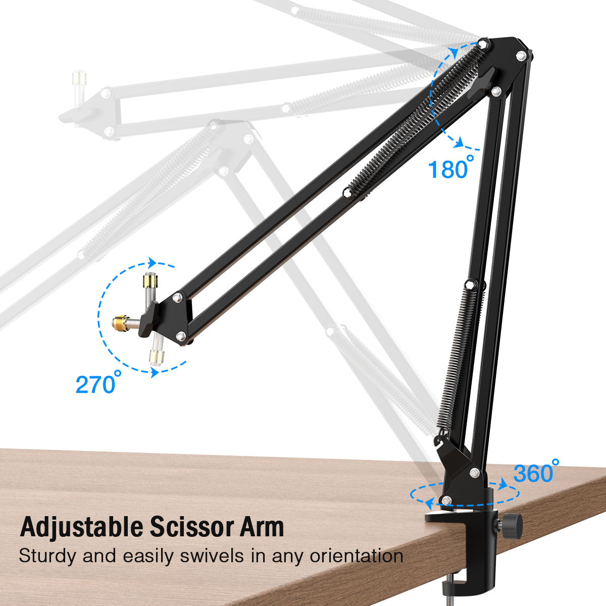 FIFINE Microphone Arm Boom,Adj - огляд і ціна Microphone Arm Boom