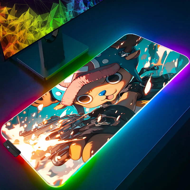 RGB Mouse Pad one piece Tony T - огляд і ціна Esports Gaming Mousepad