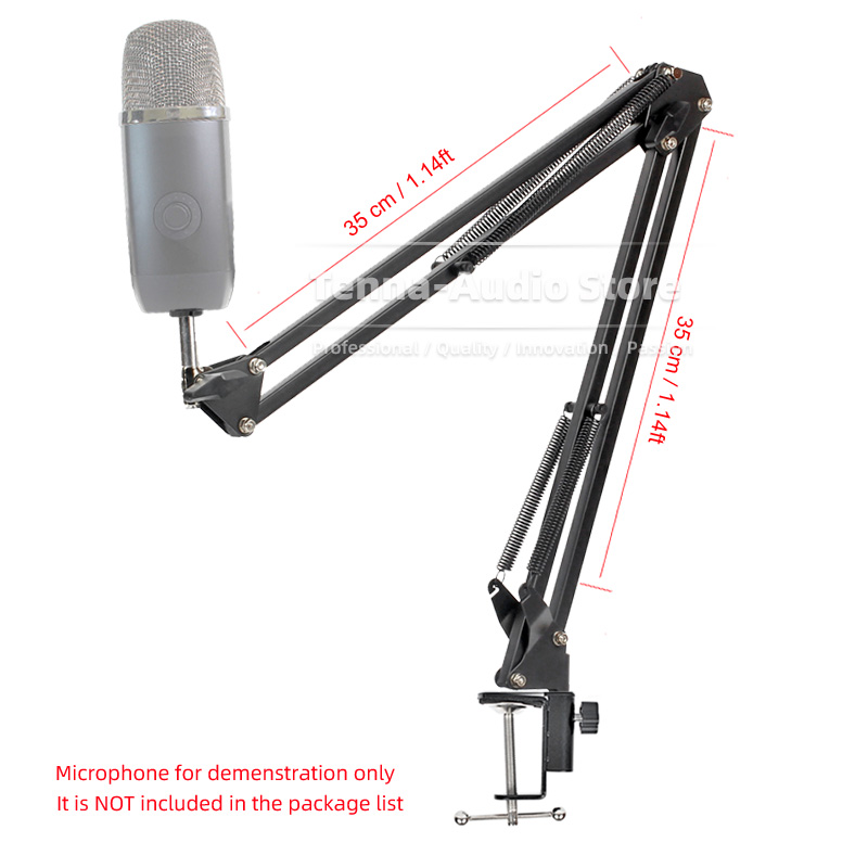 Desktop Clamp Suspension Mic B - огляд і ціна Microphone Arm Boom