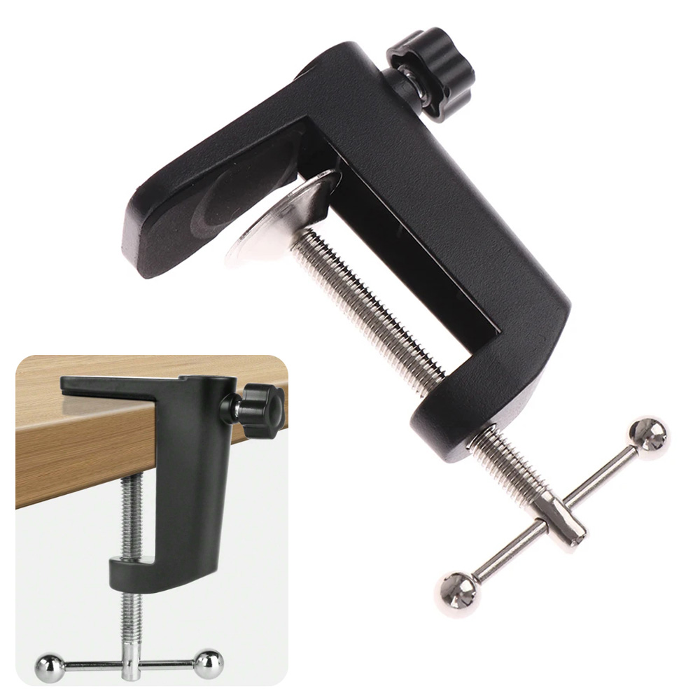 C-Shaped Clip Desk Table Mount - огляд і ціна Microphone Arm Boom