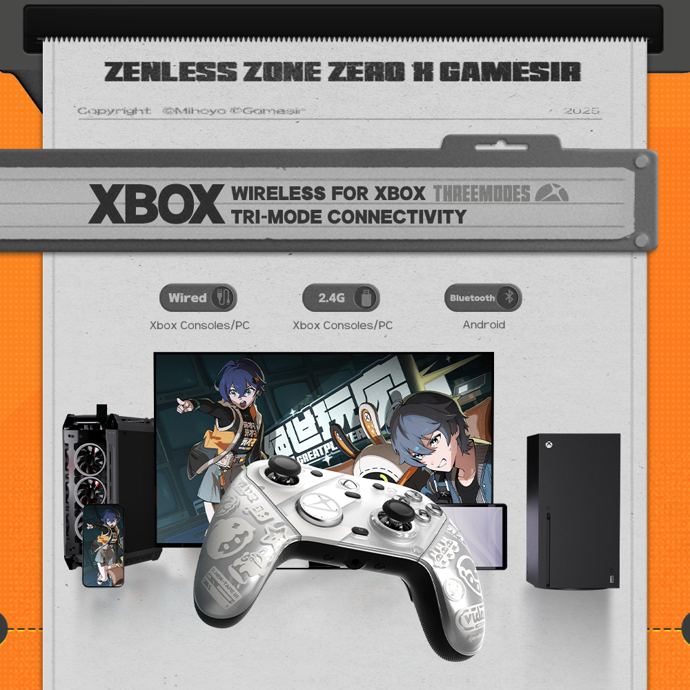 GameSir G7 Pro Zenless Zone Ze - огляд і ціна Zero Esports Gaming Gear