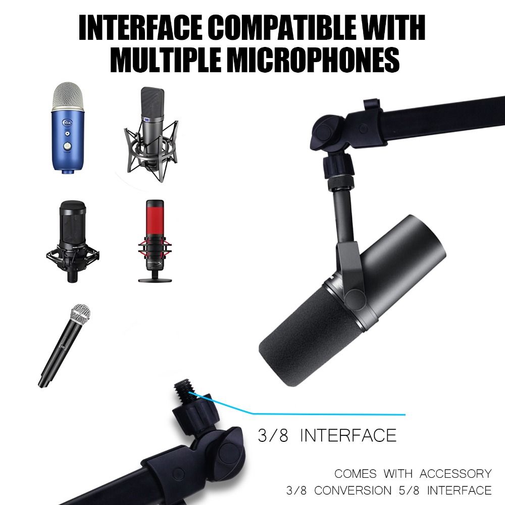 Professional Grade 360° Rotati - огляд і ціна Microphone Arm Boom