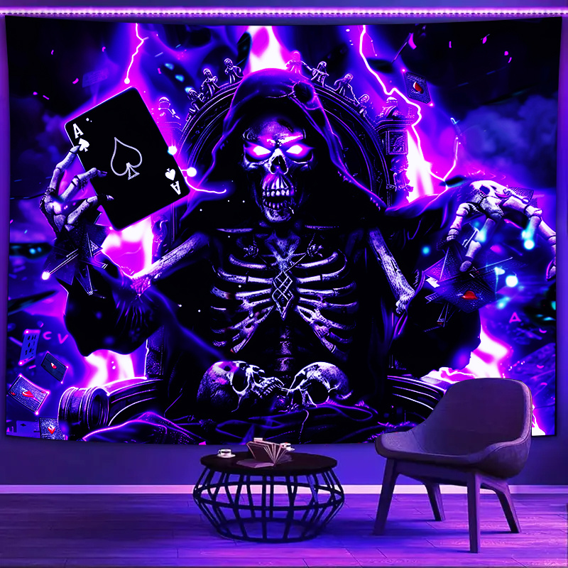 VIKAMA Dark Poker King Skull T - огляд і ціна Esports Gaming Kings