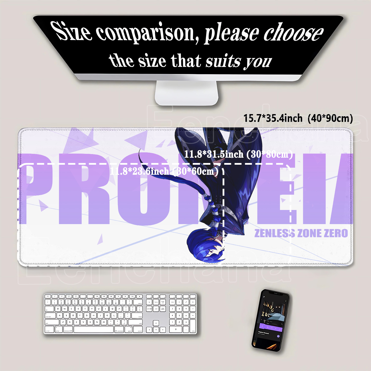 Anime Girl Promeia Mouse Pad Z - огляд і ціна Zero Esports Gaming Gear