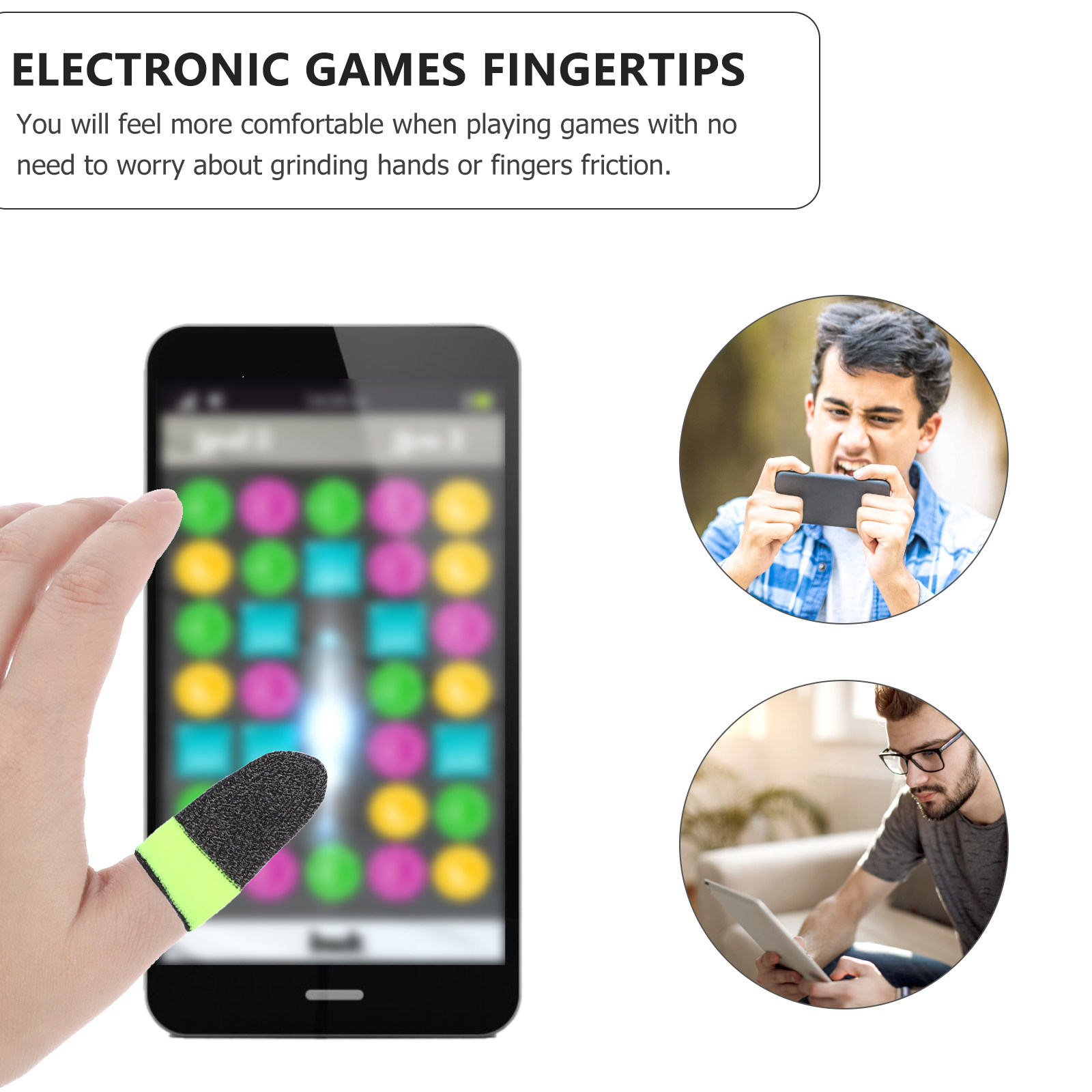 4Pairs Gaming Finger Sleeve Pr - огляд і ціна Esports Gaming Sleeve