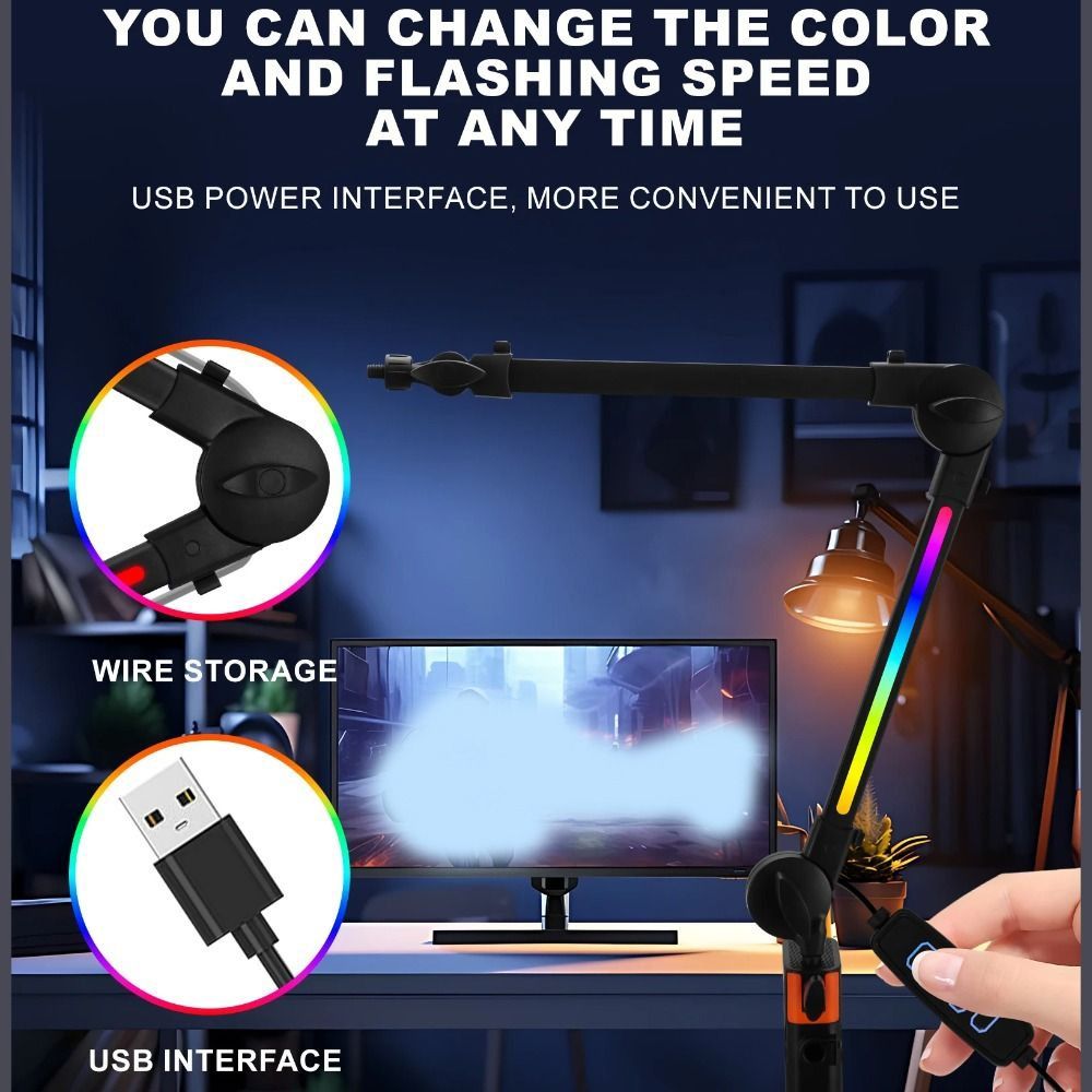 Microphone Boom Arm Mic Stand  - огляд і ціна Microphone Arm Boom