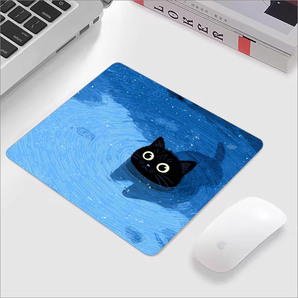 Cute Black Cat Glass Mouse Pad - огляд і ціна Esports Gaming Mousepad