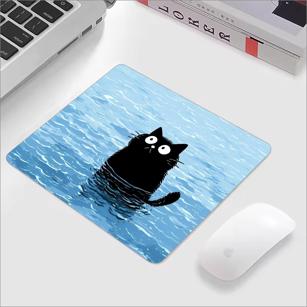 Cute Black Cat Glass Mouse Pad - огляд і ціна Esports Gaming Mousepad