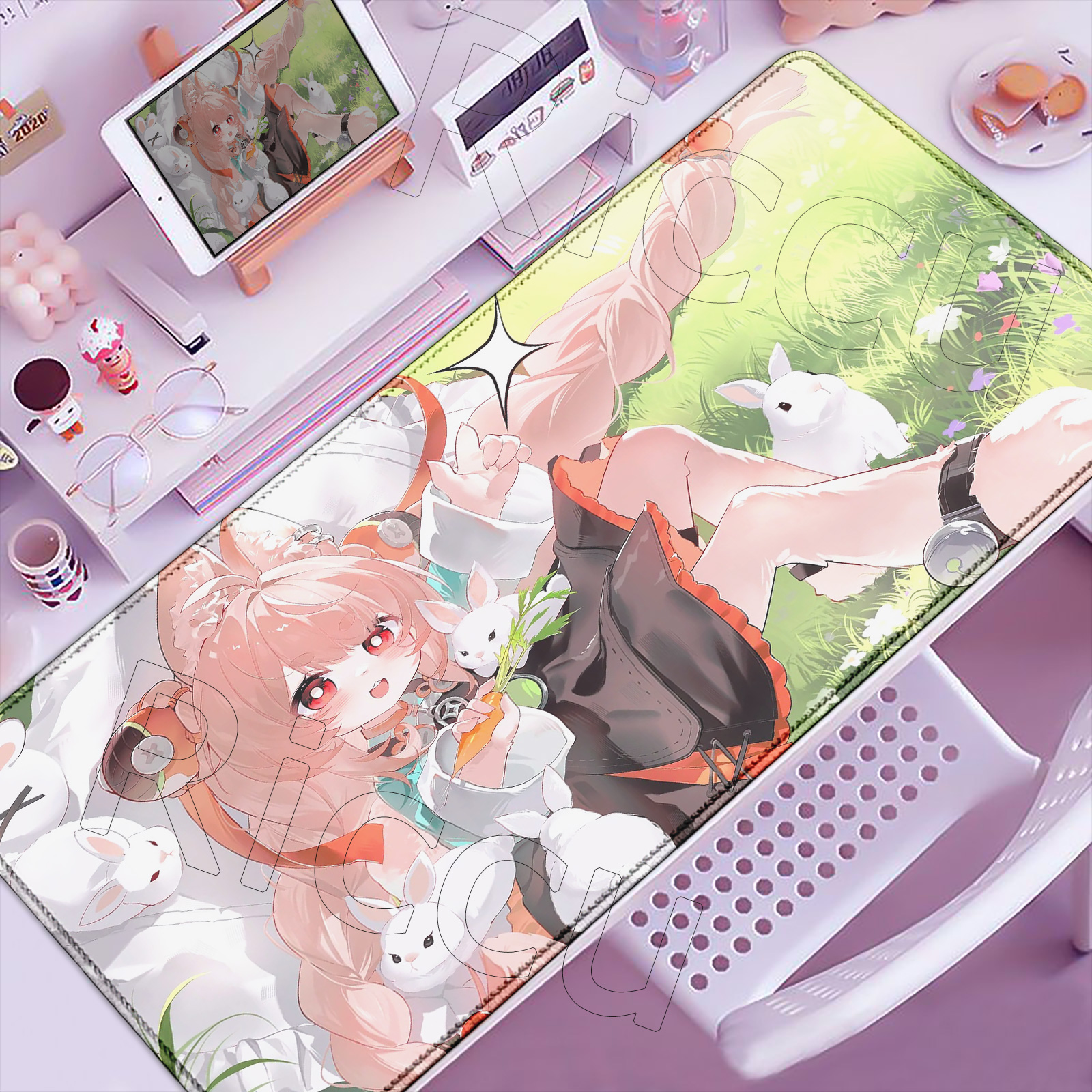 Cute Anime Mouse Pad PC Comput - огляд і ціна Zero Esports Gaming Gear