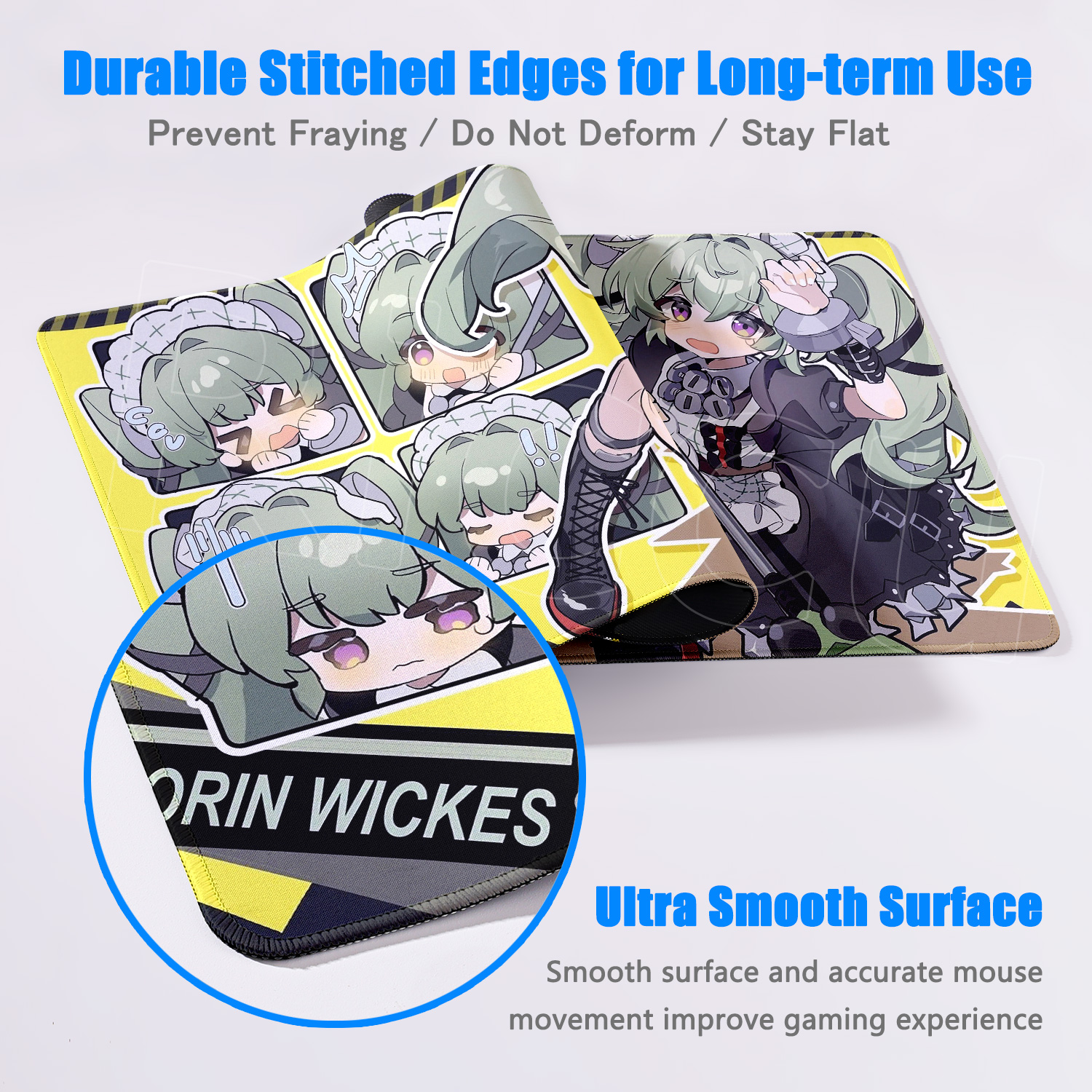 Cute Anime Mouse Pad PC Comput - огляд і ціна Zero Esports Gaming Gear