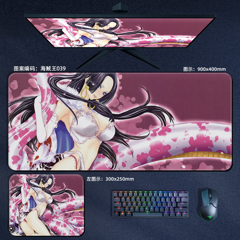 Anime ONE PIECE Leather Mouse  - огляд і ціна Esports Gaming Mousepad