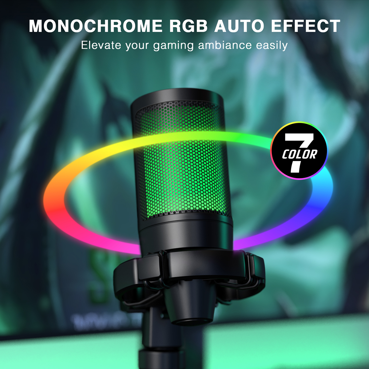 AmpliGame Gaming Microphone wi - огляд і ціна Streaming Mic Condenser