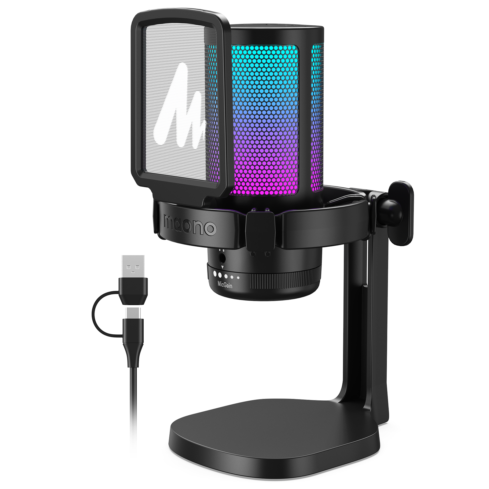 MAONO DGM20 Gaming Microphone  - огляд і ціна Streaming Mic Condenser